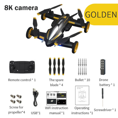 8K HD JJRC H110 Drone-5