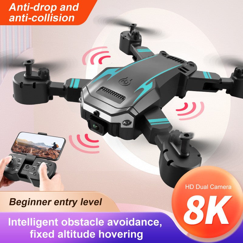 Folding 8K Dual Camera Drone with Obstacle Avoidance-1
