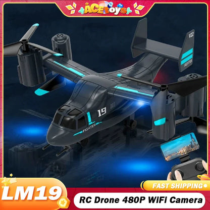 Kmoist LM19 RC Drone with 480P Camera-0