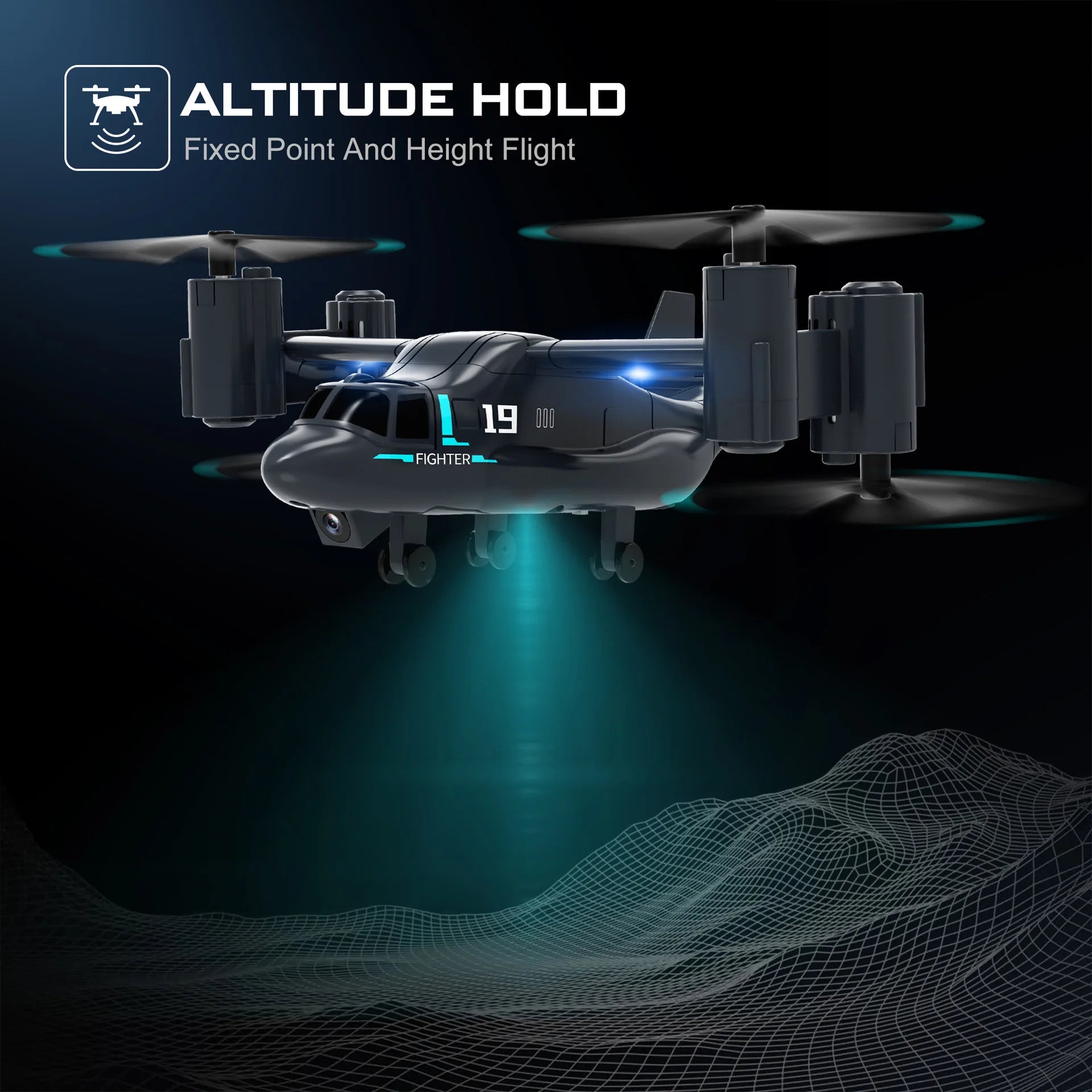 LM19 Wifi FPV Drone-3