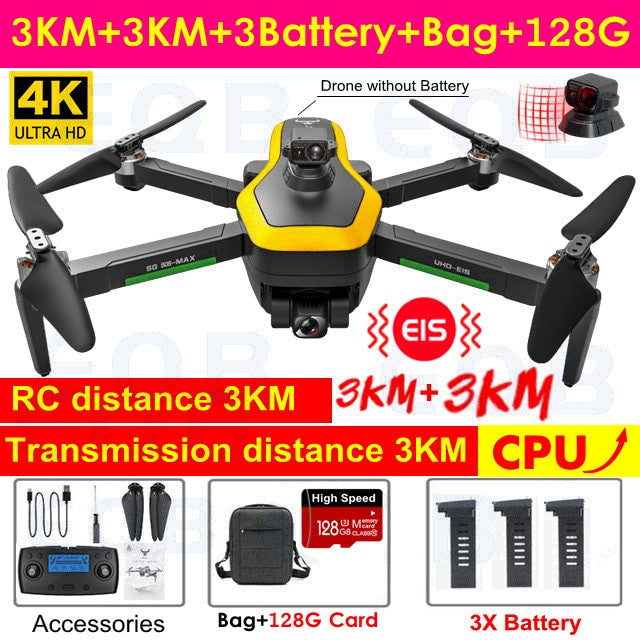 Professional 4K Camera Obstacle Quadcopter 5G FPV Professional Drones-24